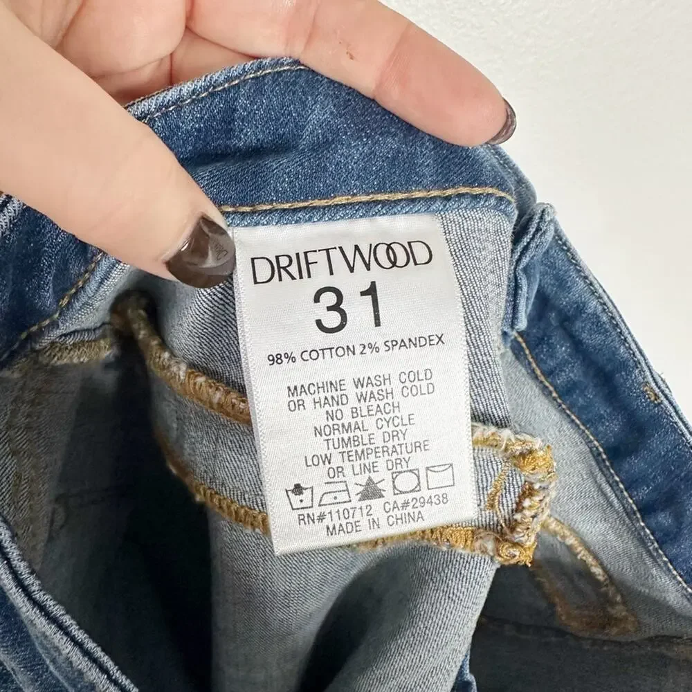 DRIFTWOOD Farrah Flare High Rise Jeans Size 12/31